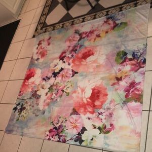 Floral tapestry